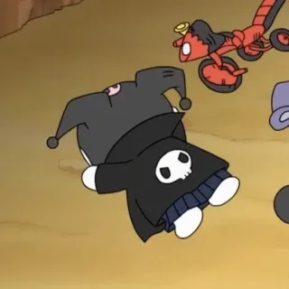 😑 ca1cc3eb Kuromi サンリオ, クロミ, アニメ, キャラクター, かわいい telegram sticker