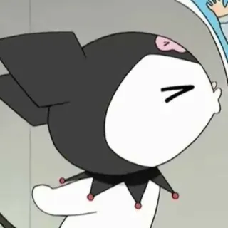 😙 e6205777 Kuromi クロミ, サンリオ, アニメ, 漫画 telegram sticker