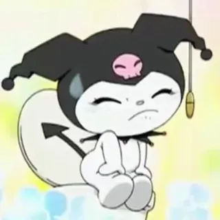 😅 f0693ad5 Kuromi クロミ, サンリオ, アニメ, 漫画, かわいい telegram sticker