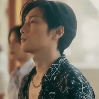 🔳 f13daa1b IGNIS hombre, camisa, collar, retrato whatsapp sticker