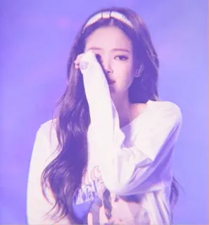 🌷 7384b228 Jennie Kim Дженни, K-Pop, Певица, Артистка, Женщина, Портрет whatsapp sticker