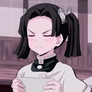 😳 090fa33b Kanao Tsuyuri Demon Slayer Anime, Karakter, Kanao Tsuyuri, Kimetsu no Yaiba telegram sticker