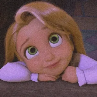 😍 2c3badda Rapunzel Tangled Disney, Cartoon, Prinses, Schattig, Rapunzel, Rapunzel telegram sticker