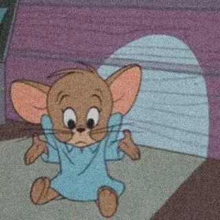 🤷‍♀ 6accfea8 Jerry Mouse Tom and Jerry Cartoon, Muis, Jerry, Tom en Jerry, Personage telegram sticker