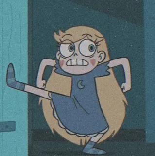 😬 9efb8d7e Star Butterfly Star vs. the Forces of Evil cartoon, animatie, Star Butterfly, Disney, personage telegram sticker