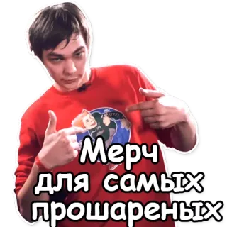 👌 3615cf95 Мерч для самых прошареных telegram sticker