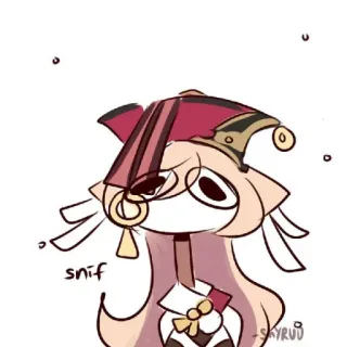 🐾 d16f0890 snif Аниме, Мультфильм, Милый, Рисунок, Эскиз telegram sticker