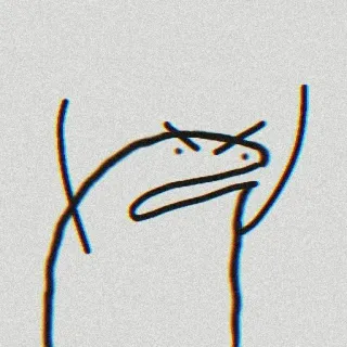 😏 70480a39 orang-orangan, marah, gestur, kasar, menyinggung telegram sticker