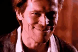 😃 574f1be1 Willem Dafoe actor, movie, man, portrait telegram sticker