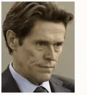 👺 64122927 Willem Dafoe actor, portrait, man, celebrity telegram sticker
