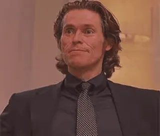 🕺 d7ca2c89 Willem Dafoe actor, portrait, celebrity, man telegram sticker
