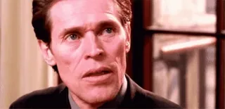 💋 f97972ba Willem Dafoe actor, movie, face, portrait, expression telegram sticker