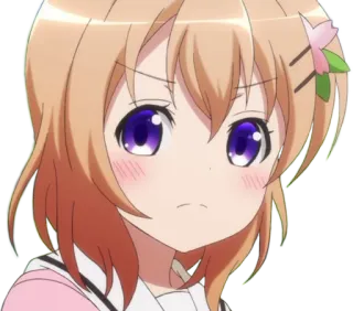 😕 31ba99df Anime, Ragazza, Cartone animato, Personaggio, Carino, Adesivo telegram sticker