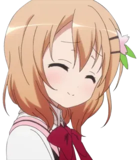 😌 61c1db42 anime, cartone animato, ragazza, carina telegram sticker