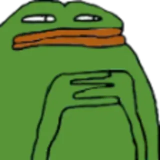 😐 09cba497 Pepe the Frog Meme, Pepe, Katak, Internet telegram sticker