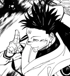 🎭 126f9d7d Aoi Todo Jujutsu Kaisen Aoi Todo, Jujutsu Kaisen, Anime, Manga, Postać, Sztuki walki whatsapp sticker