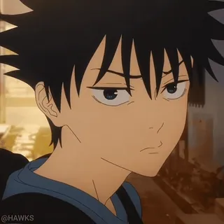 😐 ac1d2717 @HAWKS Anime, Kreskówka, Postać, Animacja, Manga whatsapp sticker