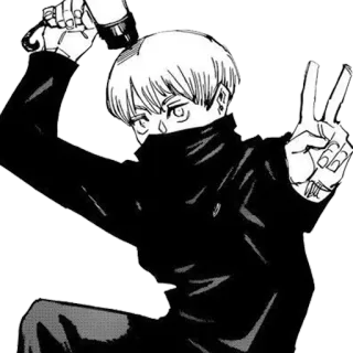 говнокайсен и годжо telegram stickers