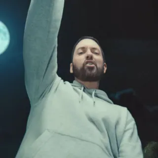 🎤 804b76ef Eminem Эминем, рэпер, музыка, знаменитость whatsapp sticker