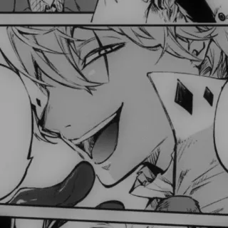 🎭 e1f45d6c 动漫, 漫画, 微笑, 脸, 角色 telegram sticker