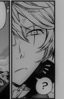 🎭 f73e2247 ? 动漫, 漫画, 问号, 沉思 telegram sticker