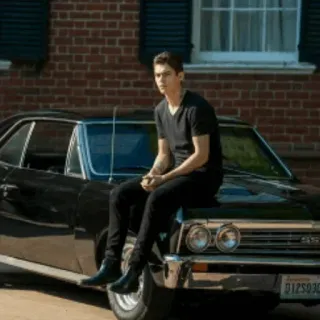 ✨ c7162d16 Mann, Auto, Schwarz, Fahrzeug, Person, Sitzend telegram sticker