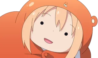 🥧 42b2fb3b Umaru Doma Himouto! Umaru-chan anime, umaru, umaru-chan, cute, kawaii, manga telegram sticker