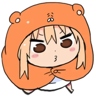 🥧 57548758 Umaru Doma Himouto! Umaru-chan umaru, anime, manga, cute, kawaii, himouto umaru-chan, chibi telegram sticker