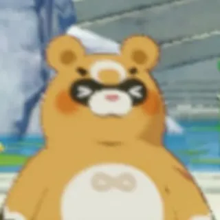 😊 0a6c0984 Marderhund, Tier, süß, Cartoon, Figur telegram sticker