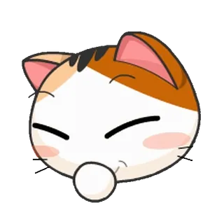 😈 4b9fe526 gatto, carino, animale, adesivo, cartone animato, calico telegram sticker