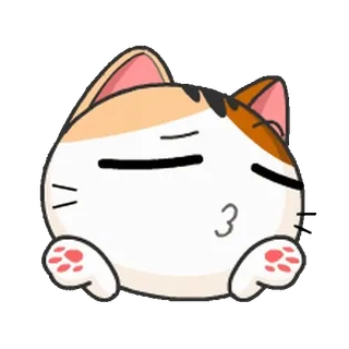 🤷‍♀️ 88d39320 gatto, animale, carino, cartone animato, adesivo, gattino, calico telegram sticker