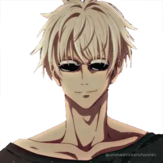 🙂 613989ef @animestickerchannel Anime, Sticker, Cartoon, Figur whatsapp sticker