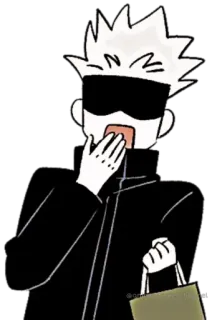 😳 f08372fd Gojo Satoru Jujutsu Kaisen Anime, Manga, Gojo, Gojo Satoru, Jujutsu Kaisen, Chibi whatsapp sticker