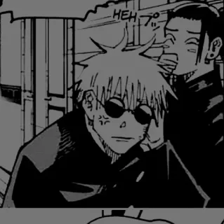 🕯 e5678cc6 Gojo Satoru Jujutsu Kaisen HEH Anime, Manga, Gojo, Gojo Satoru, JJK telegram sticker