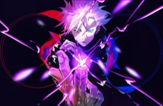 ⚡️ 88eef8d7 Anime, Manga, Personage, Bliksem, Magie whatsapp sticker