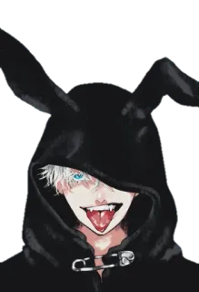 Gojo Satoru @Blue_Rose_Sword telegram stickers