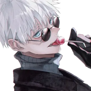 😋 a609e5c9 Satoru Gojo Jujutsu Kaisen Anime, Jujutsu Kaisen, Gojo, Satoru Gojo, Personage, Lolly whatsapp sticker