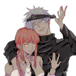 Gojo Satoru @Blue_Rose_Sword telegram stickers