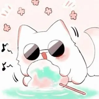 Gojo cat | @longroadtohell whatsapp stickers