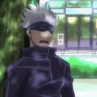 🐚 2b262b44 Gojo Satoru Jujutsu Kaisen Anime, Jujutsu Kaisen, Gojo Satoru, Manga, Zauberer whatsapp sticker