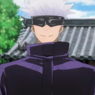 Gojo Satoru - @cylsdiarys whatsapp stickers