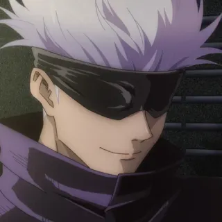 🤍 961f4778 Gojo Satoru Jujutsu Kaisen Аниме, Манга, Годжо, Jujutsu Kaisen, Сатору whatsapp sticker