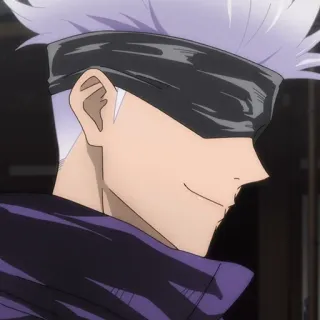 🤍 a9cf5017 Satoru Gojo Jujutsu Kaisen Аниме, Манга, Годжо, Сатору, Джуджуцу whatsapp sticker