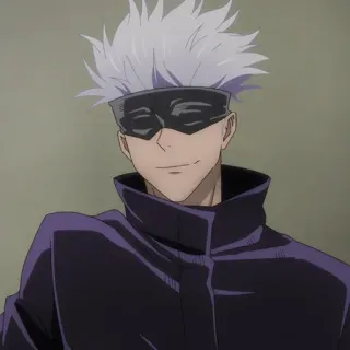 🤍 f5a47cc5 Satoru Gojo Jujutsu Kaisen Аниме, Манга, Колдун, Годжо, Сатору, Jujutsu, Kaisen whatsapp sticker