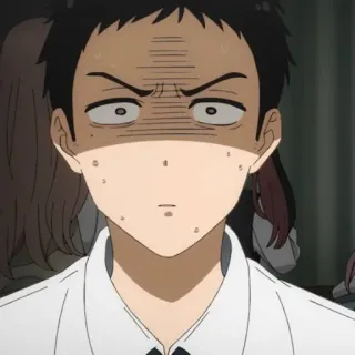 😰 1ae63a94 anime, sợ hãi, lo lắng, sốc, khuôn mặt, manga, biểu cảm telegram sticker