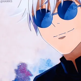 😛 36c6e5ff Satoru Gojo Jujutsu Kaisen Аниме, Годжо, Сатору, Магическая битва telegram sticker