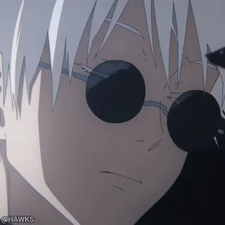 🤍 Satoru Gojo (@TodorokiShouto) whatsapp stickers