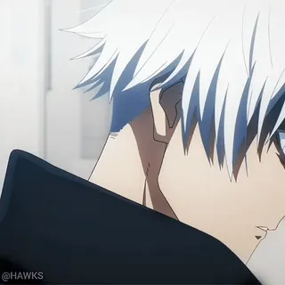 😨 a201eecf Satoru Gojo Jujutsu Kaisen Аниме, Белые волосы, Годжо, Магическая битва, Сатору telegram sticker