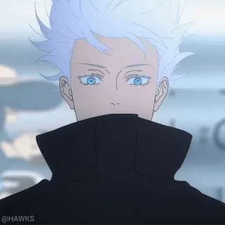 😶 e85c9885 Satoru Gojo Jujutsu Kaisen Аниме, Манга, Годжо, Сатору, Магическая битва, Персонаж telegram sticker