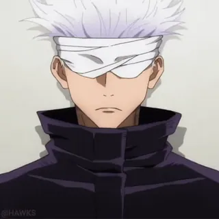 😏 f189e71d Gojo Satoru Jujutsu Kaisen Аниме, Манга, Колдун, Годжо, Сатору telegram sticker